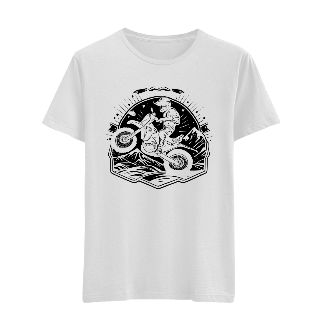 Bike Rider | Motocross Silhouette